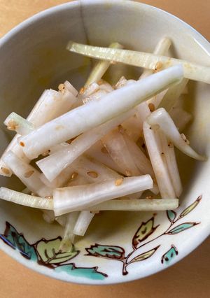 坂上家の大根の皮で作ったつまみ-レシピのメイン写真