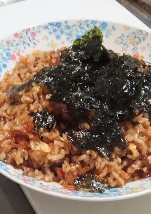 麻辣湯のカップ麺で作る美味ピリ辛火鍋炒飯-レシピのメイン写真