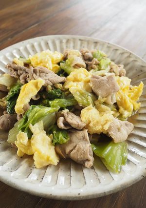 《主菜》豚肉とレタスのオイスター炒め-レシピのメイン写真