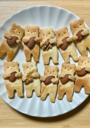 抱っこくまメープルクッキー-レシピのメイン写真