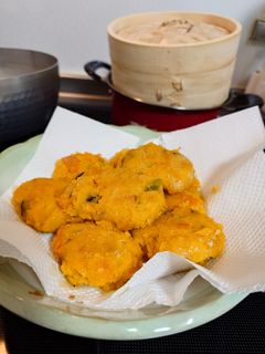 かぼちゃ(と残り野菜)のコロッケ-レシピのメイン写真