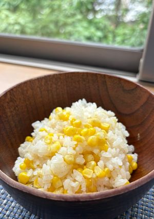 【簡単ご飯】白だしとバター香る🌽とうもろこしご飯-レシピのメイン写真