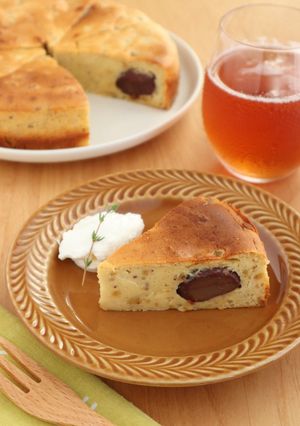 和栗のチーズケーキ-レシピのメイン写真