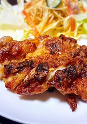 酒と醤油だけ！鶏もものバリザク揚げ焼き-レシピのメイン写真