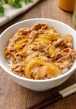 旨みが染みわたる！出汁のきいた牛丼-レシピのメイン写真