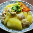 肉じゃが 青梅塩麹漬けセロリとドライトマト