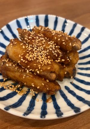 揚げない！鶏手羽中の甘辛焼き-レシピのメイン写真