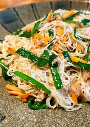 簡単！そうめんチャンプル♪-レシピのメイン写真