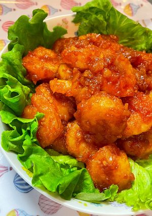お箸が止まらない！かんたんエビチリ-レシピのメイン写真