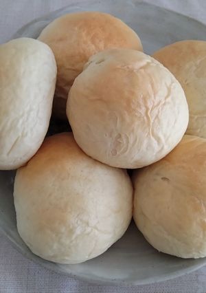 簡単基本の手ごねパン-レシピのメイン写真