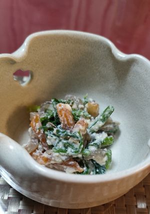 柿の白あえ　手作り【白和えの素】が超美味-レシピのメイン写真
