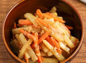お弁当に◎大根とにんじんの味噌きんぴら-レシピのメイン写真