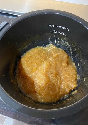 【ホットクック】砂糖なしでりんごジャム-レシピのメイン写真