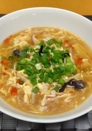 【美人レシピ】酸辣湯麺-レシピのメイン写真