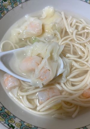 簡単　えびワンタン麺-レシピのメイン写真