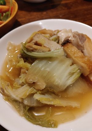 白菜が安くなったらね。くたくた煮。-レシピのメイン写真