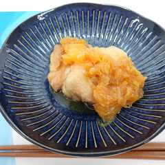 รูปของ 【給食】鶏肉の甘夏ソース