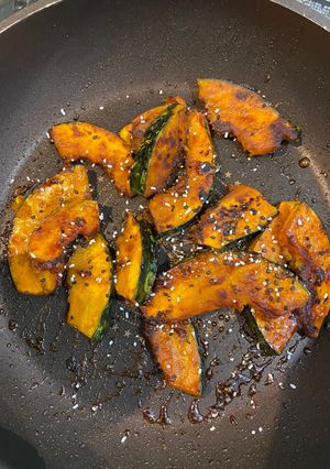 誰でも簡単カボチャの甘辛焼き-レシピのメイン写真