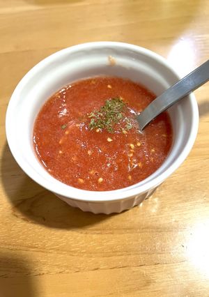 プチトマトの冷製スープ-レシピのメイン写真