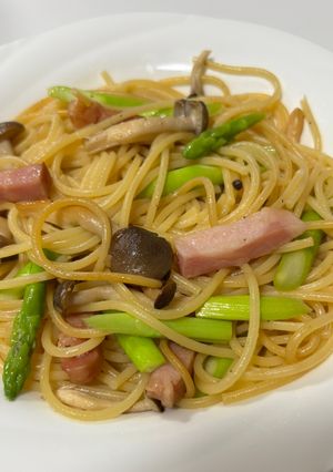 【バター醤油】簡単★アスパラとベーコンのパスタ🍝-レシピのメイン写真