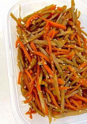 うちのきんぴらごぼう-レシピのメイン写真