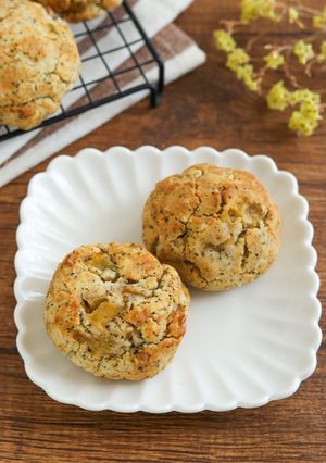 サクホロ♡りんごと紅茶の米粉スコーン-レシピのメイン写真