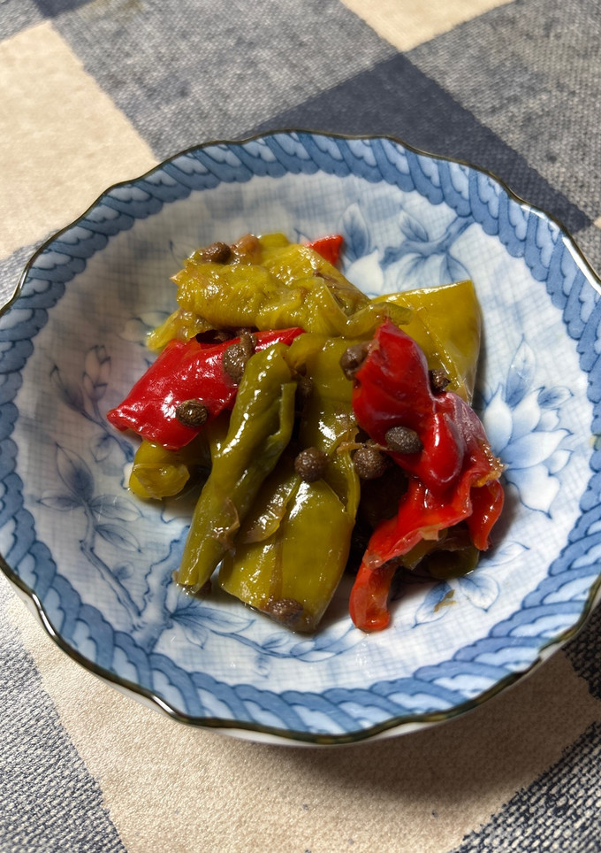 万願寺とうがらしの煮付け-レシピのメイン写真