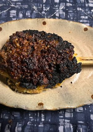五平餅風ハンバーグ-レシピのメイン写真