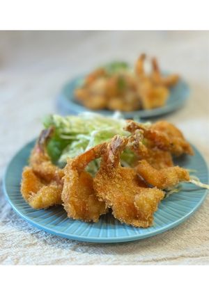 薄皮！時短！背開き海老フライ-レシピのメイン写真