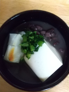 豆腐塩ぜんざい-レシピのメイン写真