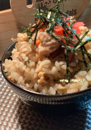 鶏ごぼう炊き込みご飯❕自家製和風だしで✨-レシピのメイン写真