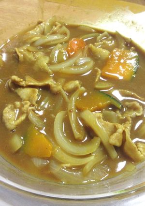 レンジでカレー-レシピのメイン写真