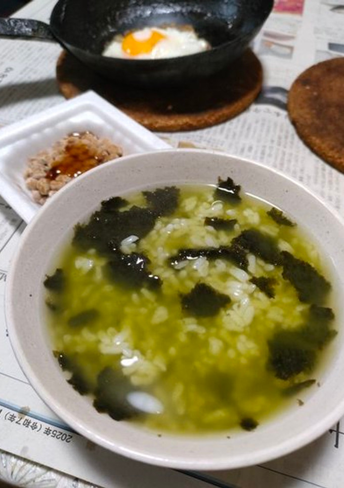 簡単★我が家の海苔茶漬け-レシピのメイン写真