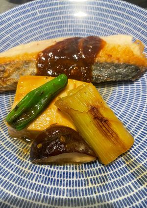今日のone plate 鰆の味噌照焼き-レシピのメイン写真