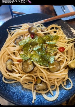 海苔茄子ペペロン-レシピのメイン写真