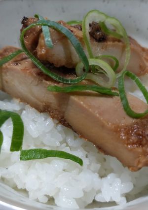 鶏の生姜焼きミニ丼-レシピのメイン写真