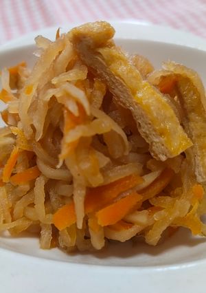 お母さんの味 戻し汁で作る簡単切り干し大根の煮物-レシピのメイン写真