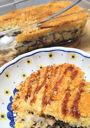 ひじきで栄養満点！スコップコロッケ-レシピのメイン写真