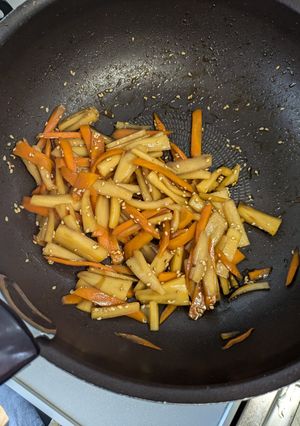 【低FODMAP】きんぴら-レシピのメイン写真