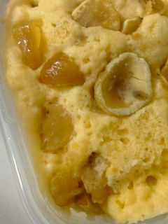 栗の甘露煮リメイク★レンジで簡単蒸しパン-レシピのメイン写真