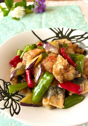 茄子ピーマン★夏野菜と食べる鯵の南蛮漬け-レシピのメイン写真
