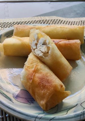 チーズ入り鶏紫蘇春巻♪-レシピのメイン写真