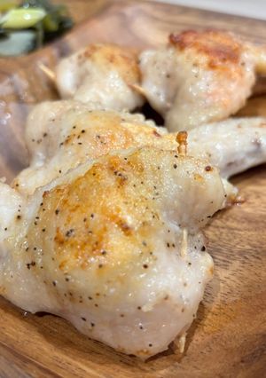 手羽先餃子　明太子大葉チーズ包み焼き-レシピのメイン写真