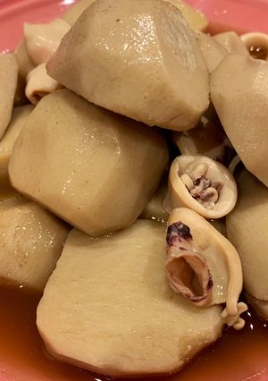 里芋とイカの煮物-レシピのメイン写真