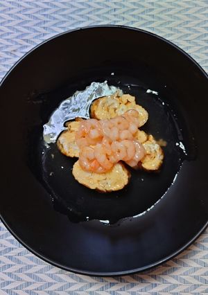 ヨウサマの糖質オフ海老あんかけ厚焼き玉子-レシピのメイン写真