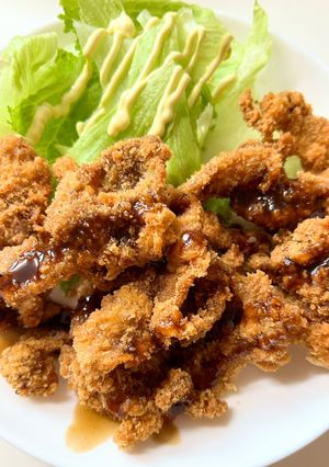 豚コマ肉のフライ-レシピのメイン写真