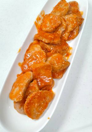 豚ヒレ肉のポークチャップ-レシピのメイン写真