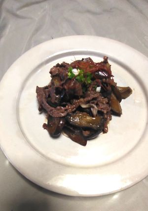 ごはんが進む🍚牛肉と茄子のオイスター炒め-レシピのメイン写真