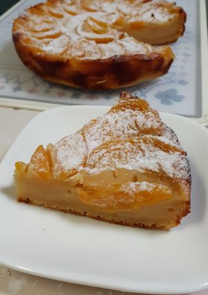 HMで♡梅コンポート入り桃缶ケーキ♡-レシピのメイン写真