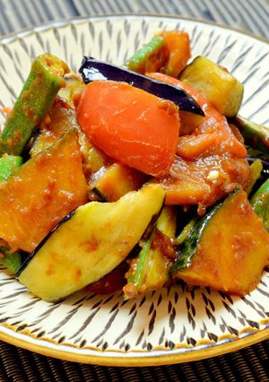 江戸甘味噌　夏野菜炒め-レシピのメイン写真